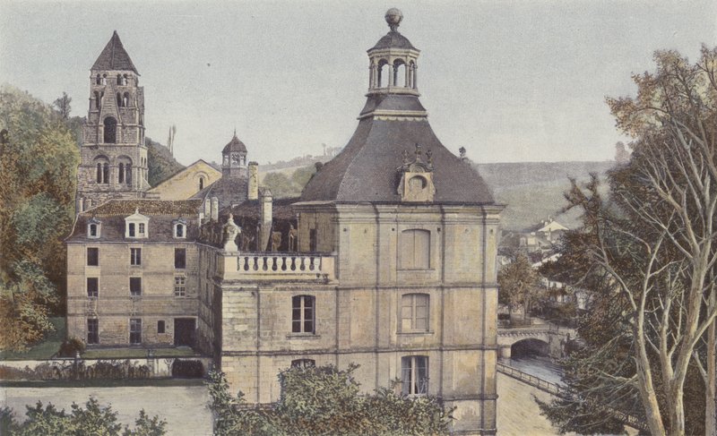 Brantome, Complexo do Mosteiro, Cote O (Prefeitura e Escola) de French Photographer