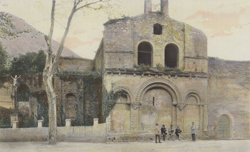 Burlats, igreja velha, fachada N de French Photographer