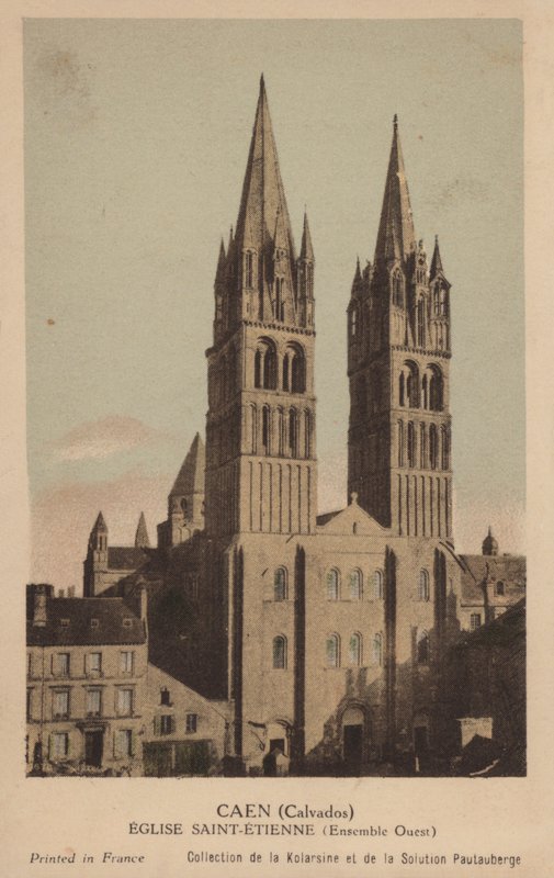 Caen, Igreja de Santo Estêvão de French Photographer