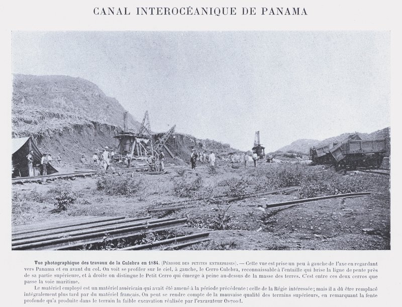 Canal Interoceanique De Panama (foto a p/b) de French Photographer