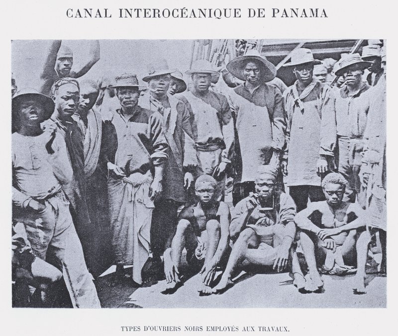 Canal Interoceanique De Panama (foto a p/b) de French Photographer