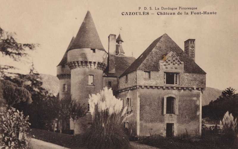 Cazoules, castelo da Fonte-Haute de French Photographer