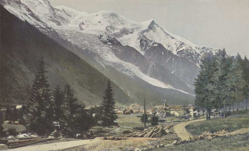 Chamonix, visão geral de French Photographer