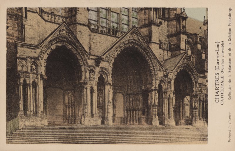 Chartres, Eure-Et-Loir, Catedral, Porch Ensemble de French Photographer