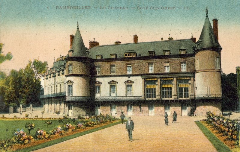 Chateau de Rambouillet, Ile-de-France (foto a cores) de French Photographer