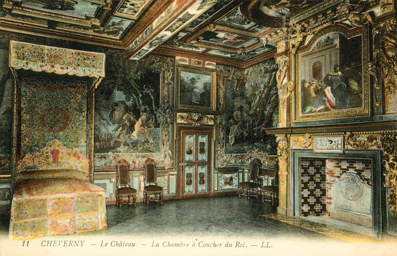 Cheverny, Chateau, quarto dos reis de French Photographer