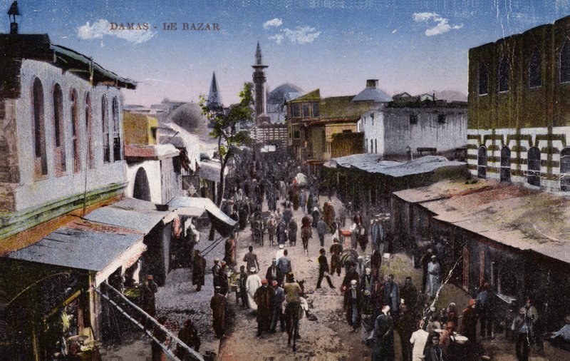 Damasco, bazar de French Photographer