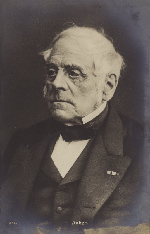 Daniel Auber, compositor francês (1782-1871) de French Photographer