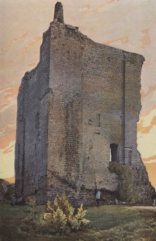 Domfront, Donjon, visão externa de French Photographer