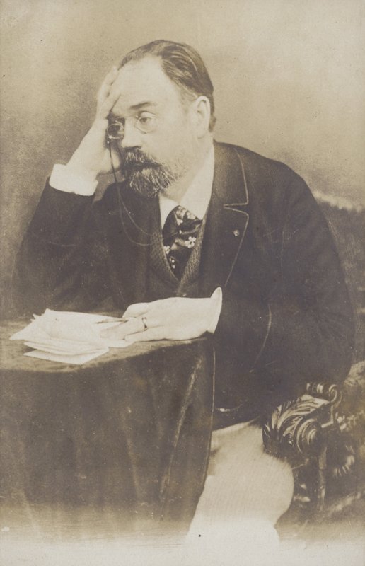 Emile Zola (1840-1902), romancista francês, jornalista e dramaturgo de French Photographer