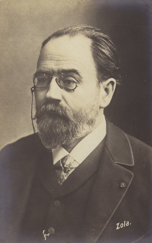 Emile Zola (1840-1902), romancista francês, jornalista e dramaturgo de French Photographer
