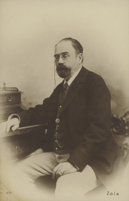 Emile Zola, romancista, dramaturgo e jornalista francês de French Photographer