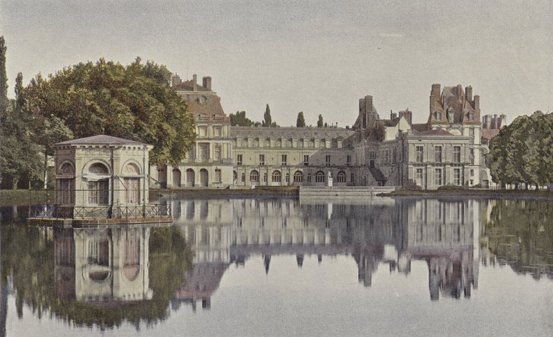 Fontainebleau, palácio, carregar, tiro, de, carpa de French Photographer