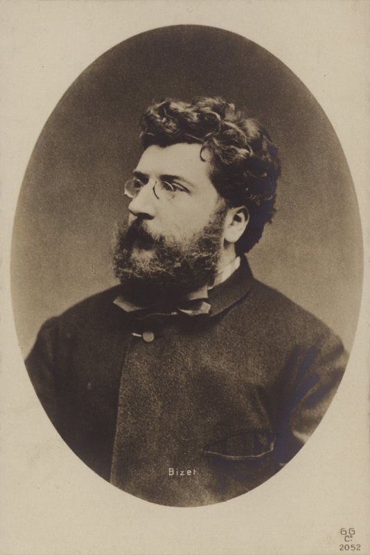 Georges Bizet, compositor francês, principalmente de óperas (1838-1875) de French Photographer