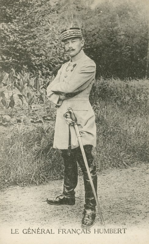 Georges Louis Humbert, general francês da Primeira Guerra Mundial (foto a p/b) de French Photographer