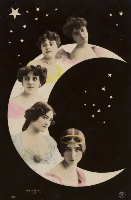 Meninas na lua de French Photographer