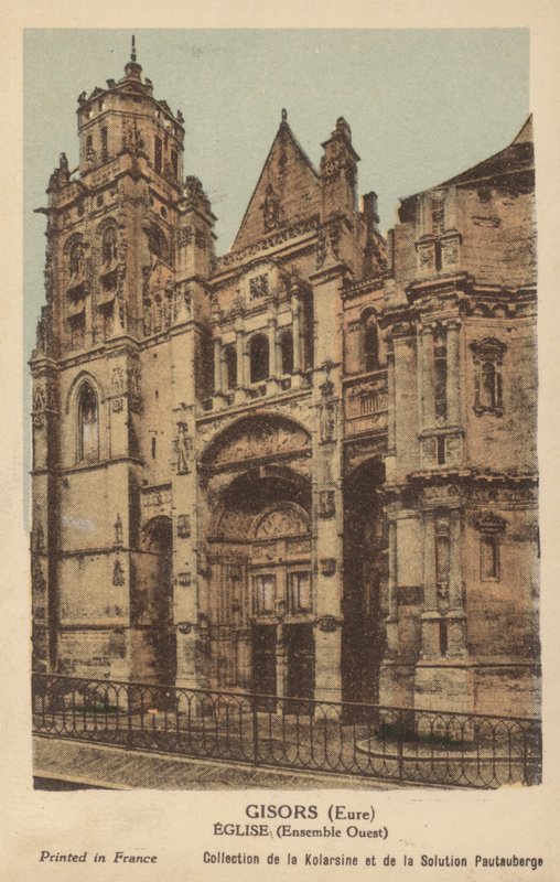 Igreja de Gisors de French Photographer