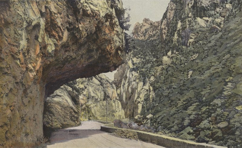 Gorges De LAude, Defile de Pierre-Lys, a jusante da Axat de French Photographer