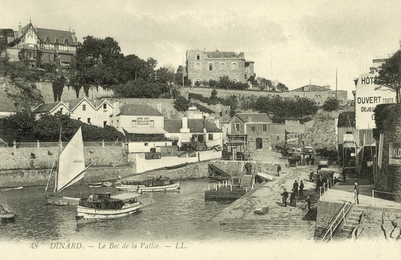 Porto, Dinard (foto a p/b) de French Photographer