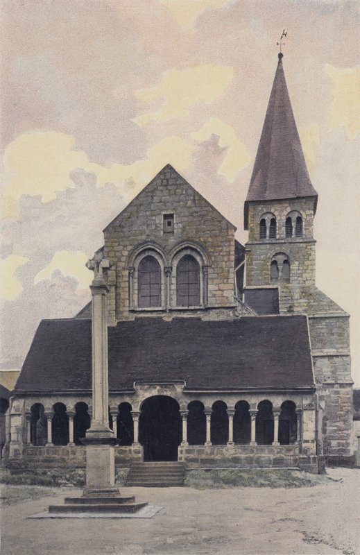 Hermonville, igreja, fachada O de French Photographer