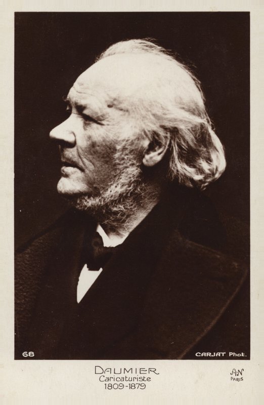 Honore Daumier, caricaturista francês de French Photographer