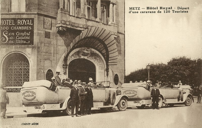 Hotel Royal, Metz, França (foto a p/b) de French Photographer