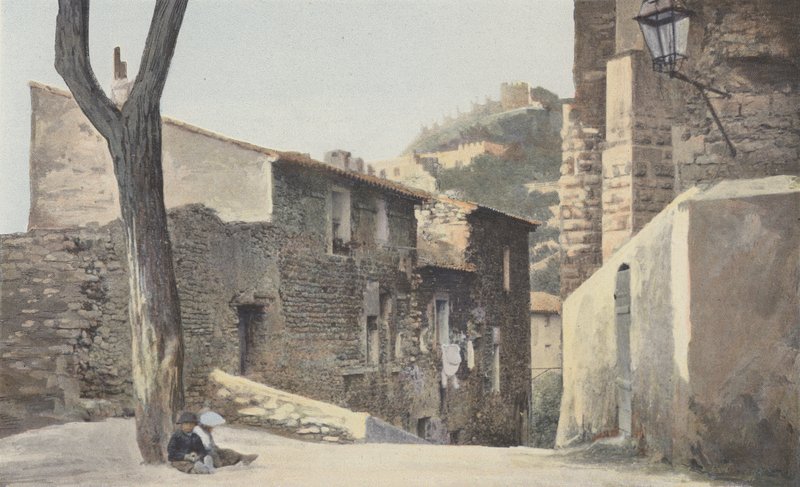 Hyeres, Cidade Velha, Rua da Igreja de São Paulo de French Photographer