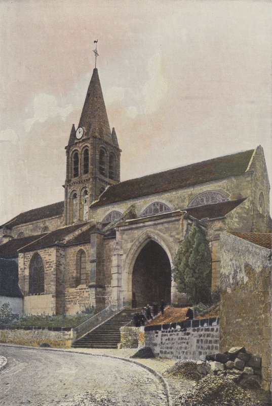 Jouy-le-Moutier, Igreja de French Photographer
