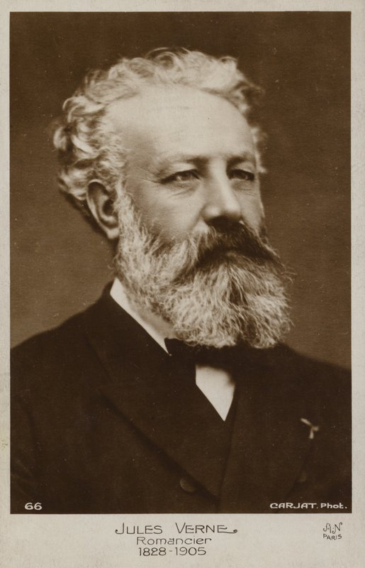 Jules Verne (1828-1905), romancista francês de French Photographer
