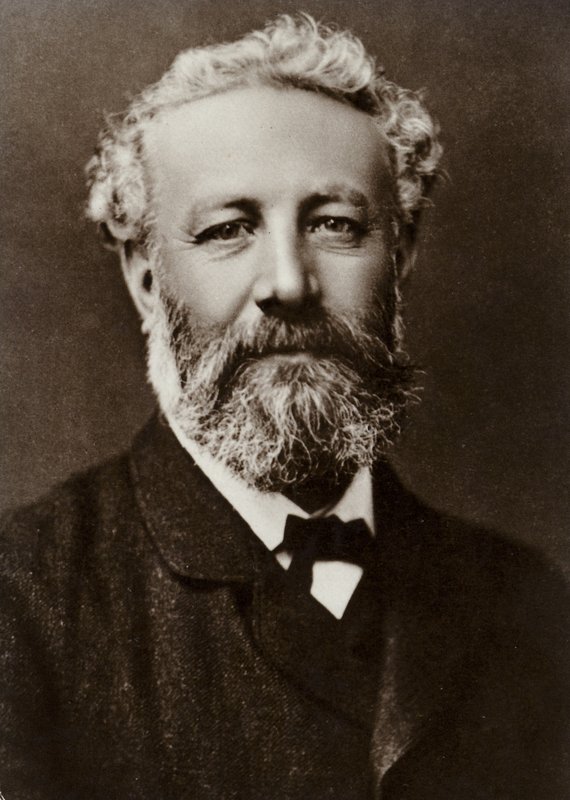 Jules Verne (1828-1905), romancista francês de French Photographer