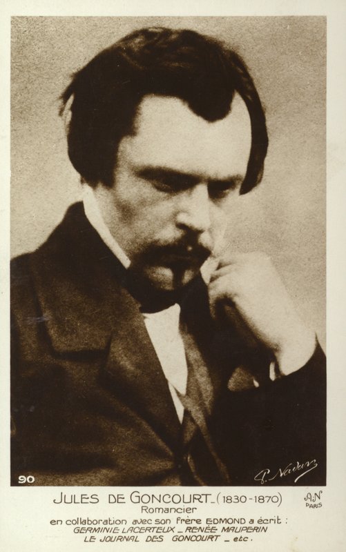 Jules de Goncourt (1830-1870), romancista francês de French Photographer
