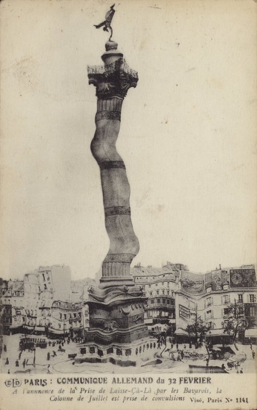 A Coluna de Julho é tomada por convulsões de French Photographer