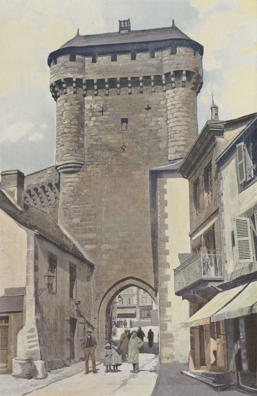 La Souterraine, Portão da cidade, Vista externa de French Photographer