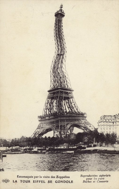 A Torre Eiffel é gôndola de French Photographer