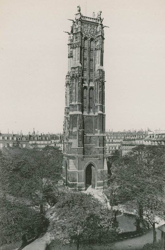 Torre Saint-Jacques, Torre Saint-Jacques (fotogravação) de French Photographer