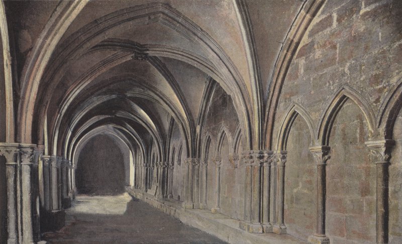 Langres, Cloitre ao lado da Catedral de French Photographer