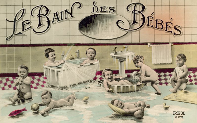 Banho de bebes de French Photographer