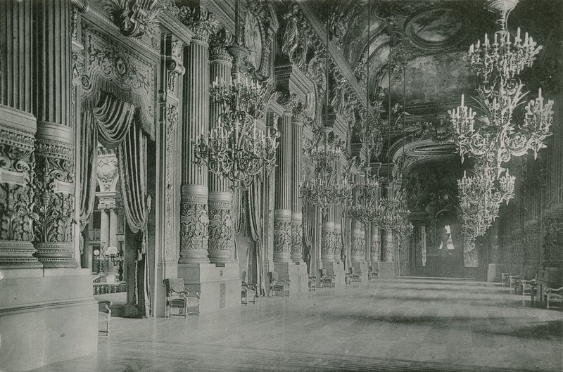 O Lobby Público da Ópera, Saguão Público da Ópera (fotogravação) de French Photographer