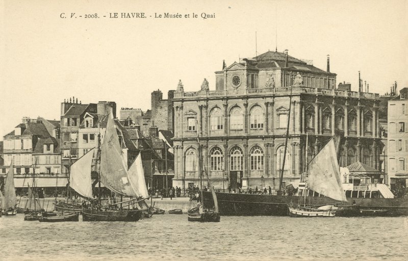 Le Havre, o museu, o cais de French Photographer