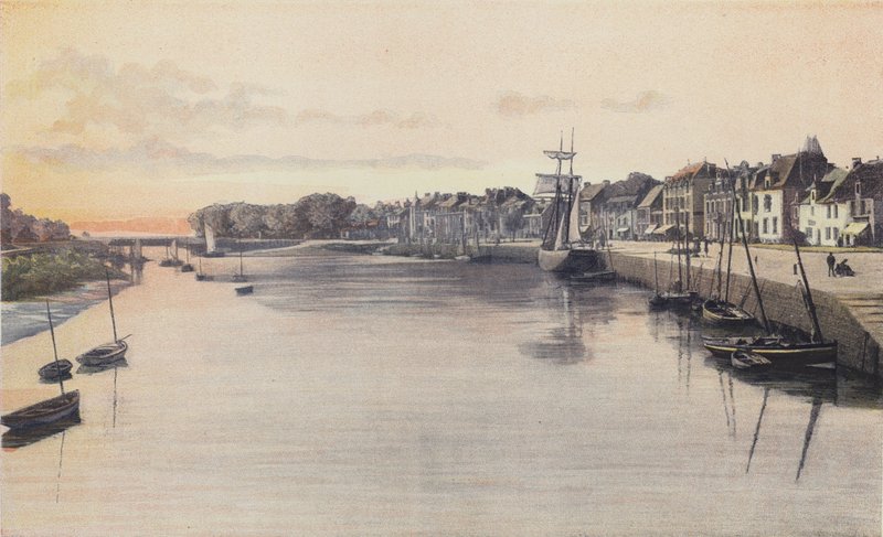 Le Pouliguen, visão geral do porto de French Photographer