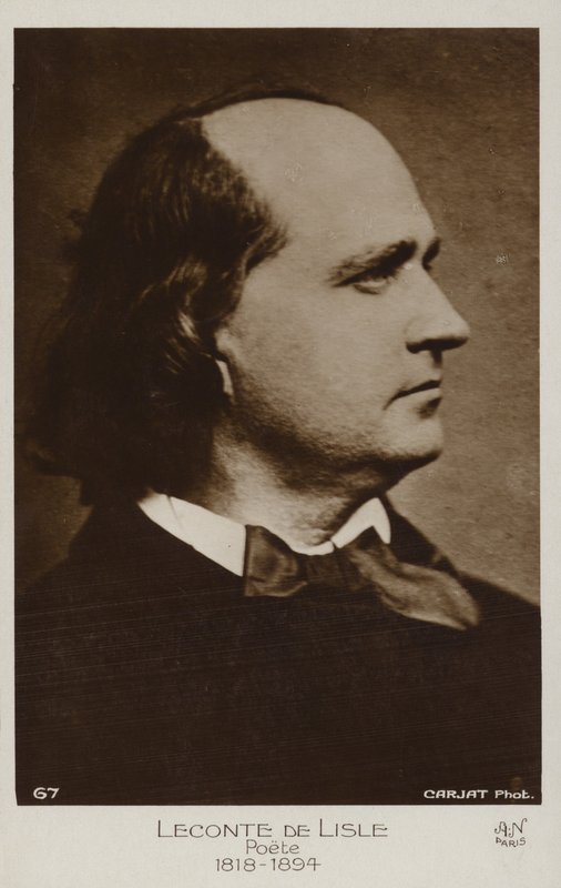 Leconte de Lisle (1818-1894), poeta francês de French Photographer