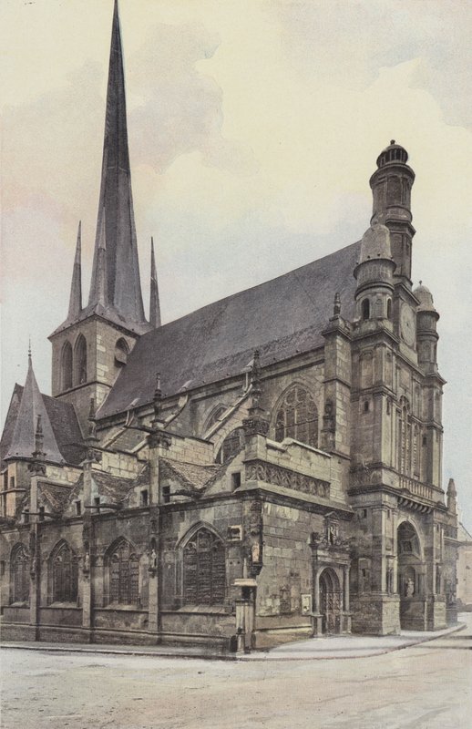 Les Riceys, Igreja de Ricey-Bas, Set NO de French Photographer