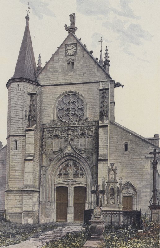 Lhuitre, Igreja, Fachada O de French Photographer