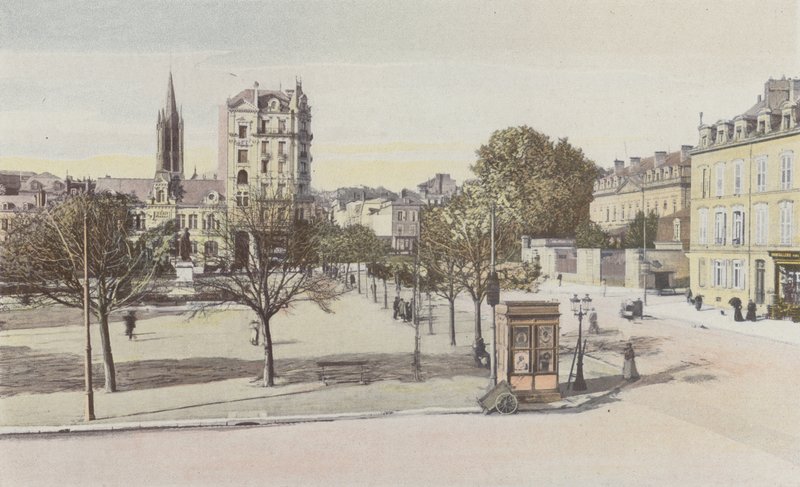 Limoges, Place Jourdan de French Photographer