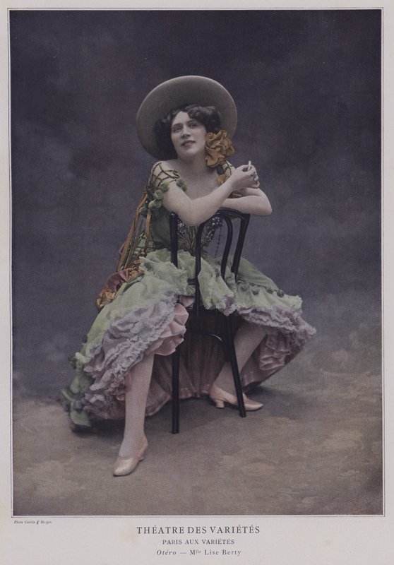 Lise Berry, atriz francesa (foto colorida) de French Photographer