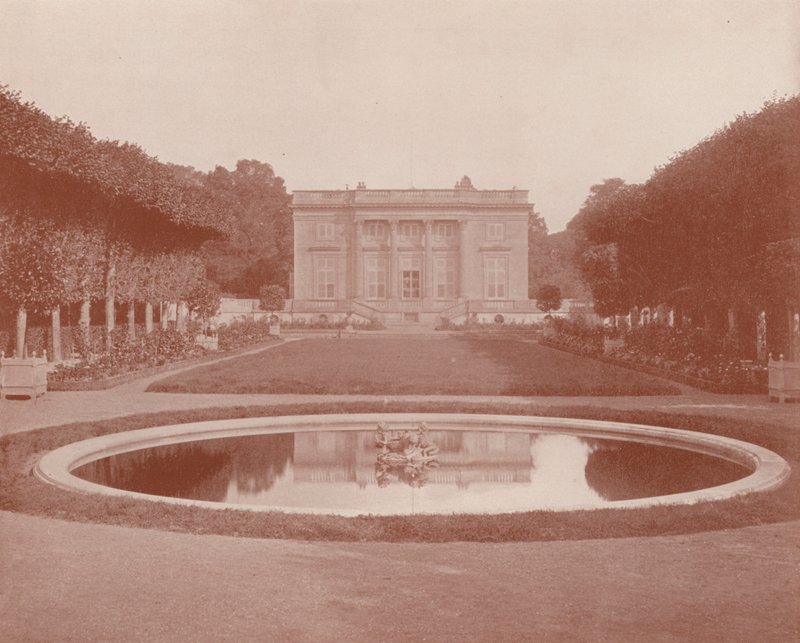 Pequeno Trianon, Versailles (foto a p/b) de French Photographer