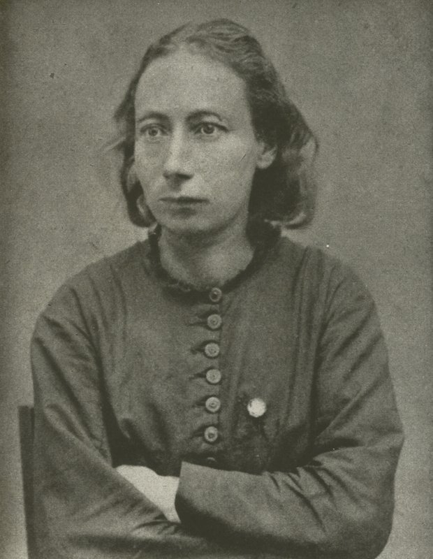 Louise Michel, Comuna de Paris (foto a p/b) de French Photographer