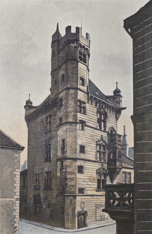 Luxeuil, antiga Câmara Municipal ou Carree House de French Photographer