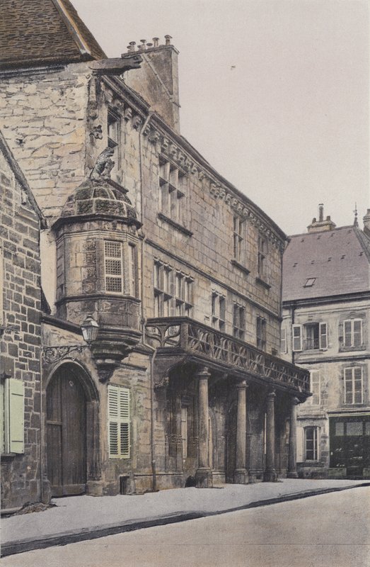 Luxeuil, Casa do Cardeal Jouffroy de French Photographer