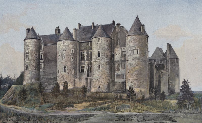 Luynes, Chateau, Visão Geral de French Photographer